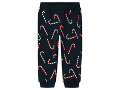 Name It dark sapphire candy cane sweatpants